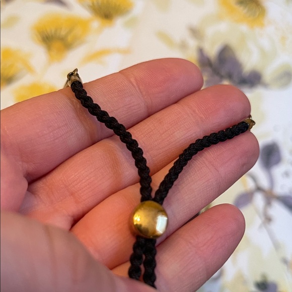 Monica Vinader Gold and Black Bracelet - Picture 5 of 5